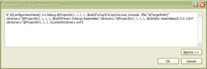 Screenshot for Working with Microsoft FxCop