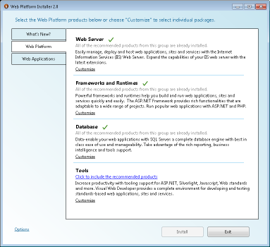 Screenshot for How to install “SQL Server 2008 Management Studio Express”