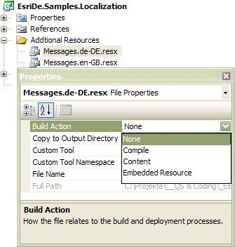 Screenshot for Multilanguage with C#